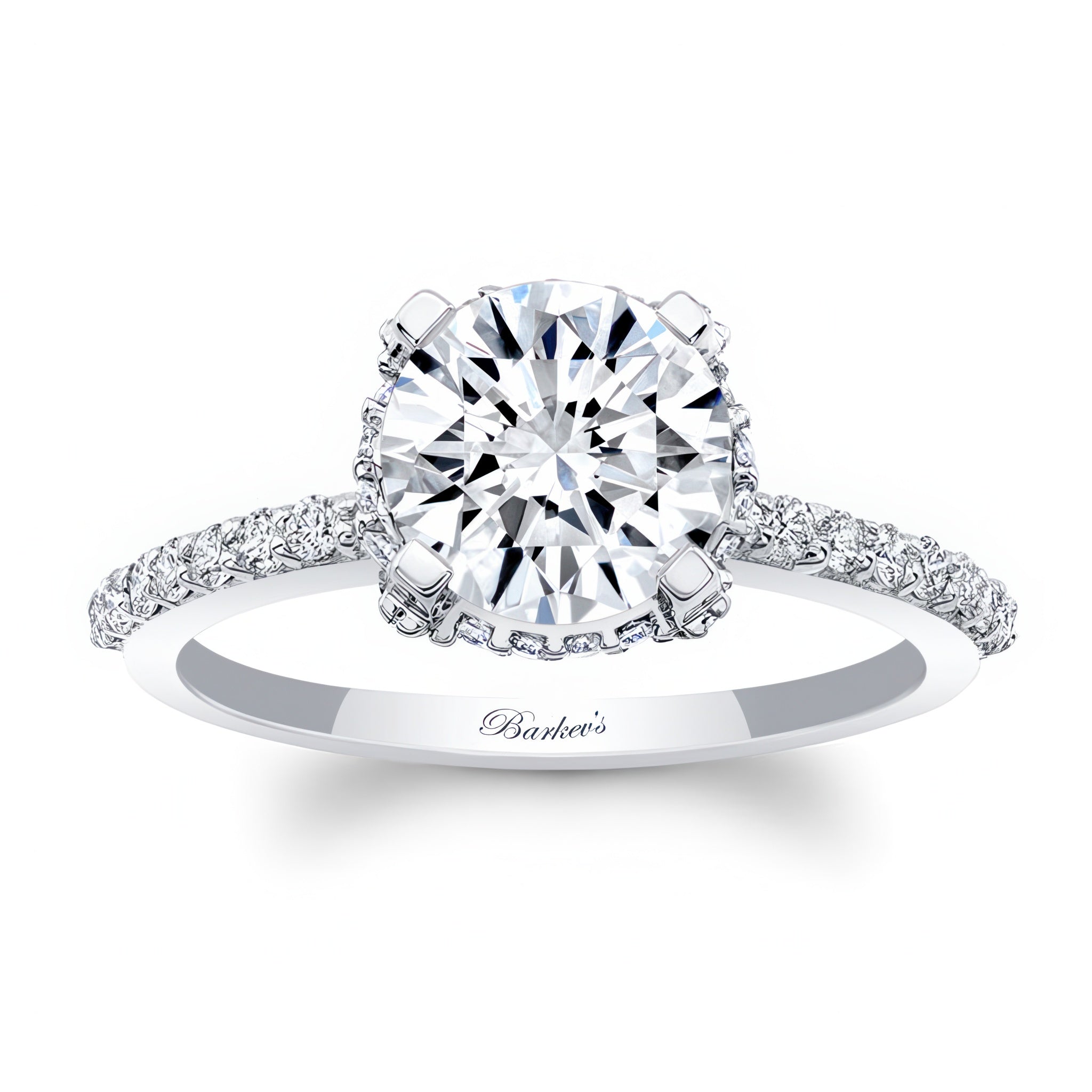 Hidden Halo Ring