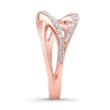 Unique Split Shank Diamond Band