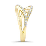 Unique Split Shank Diamond Band