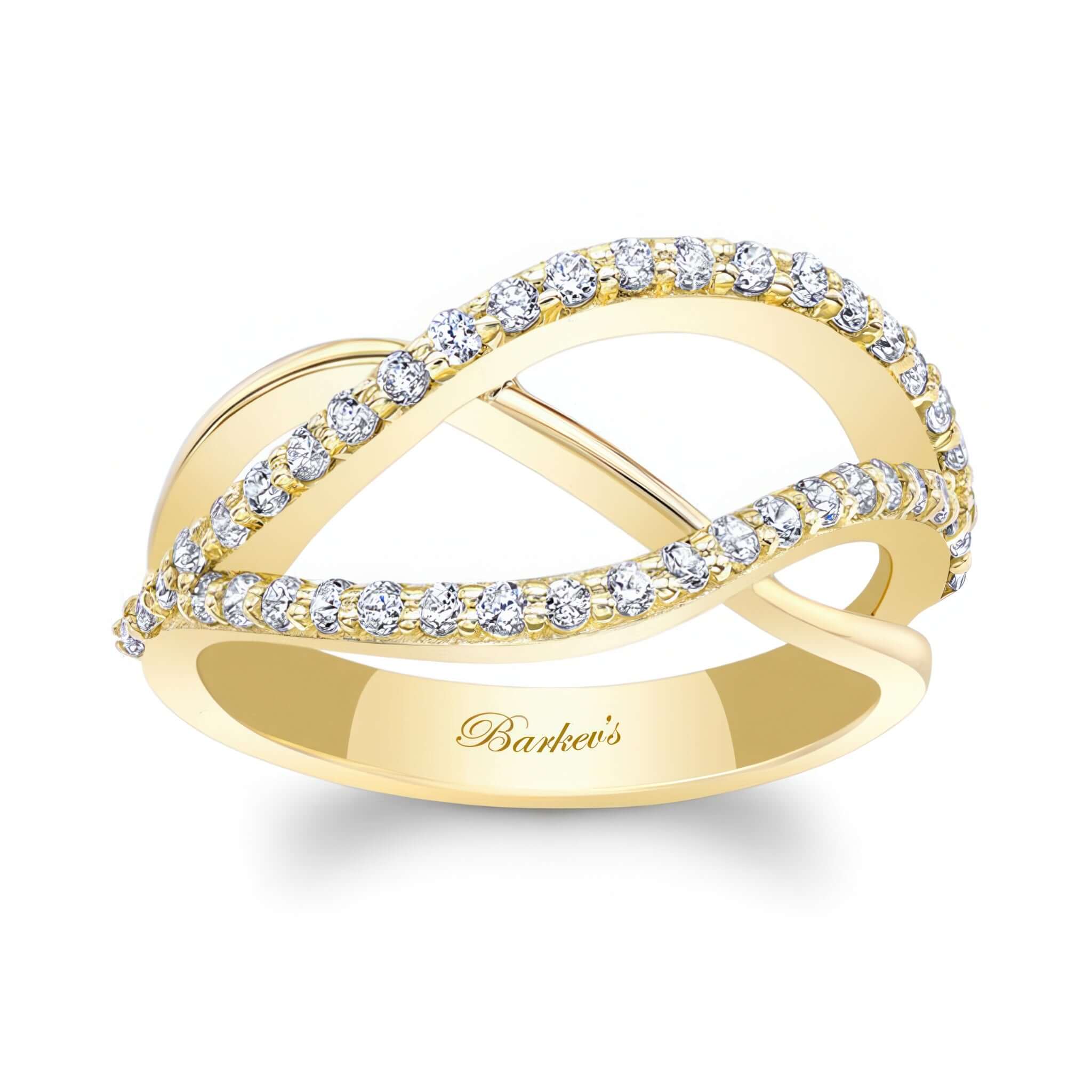 Unique Split Shank Diamond Band