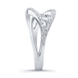 Unique Split Shank Diamond Band