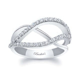 Unique Split Shank Diamond Band