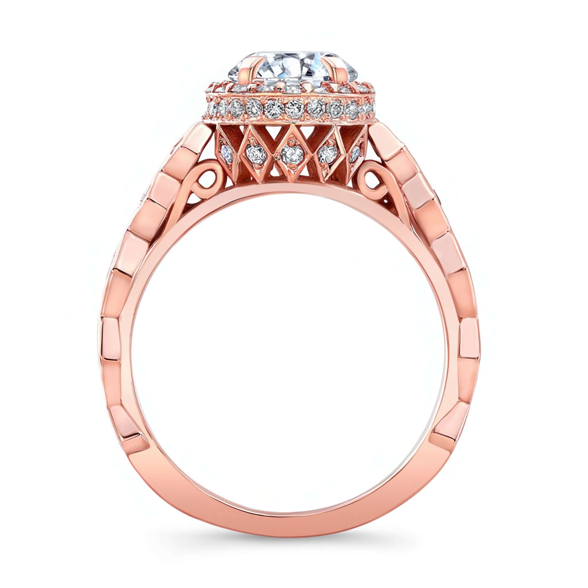 Vintage Halo Ring