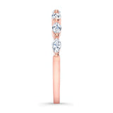Marquise Wedding Band