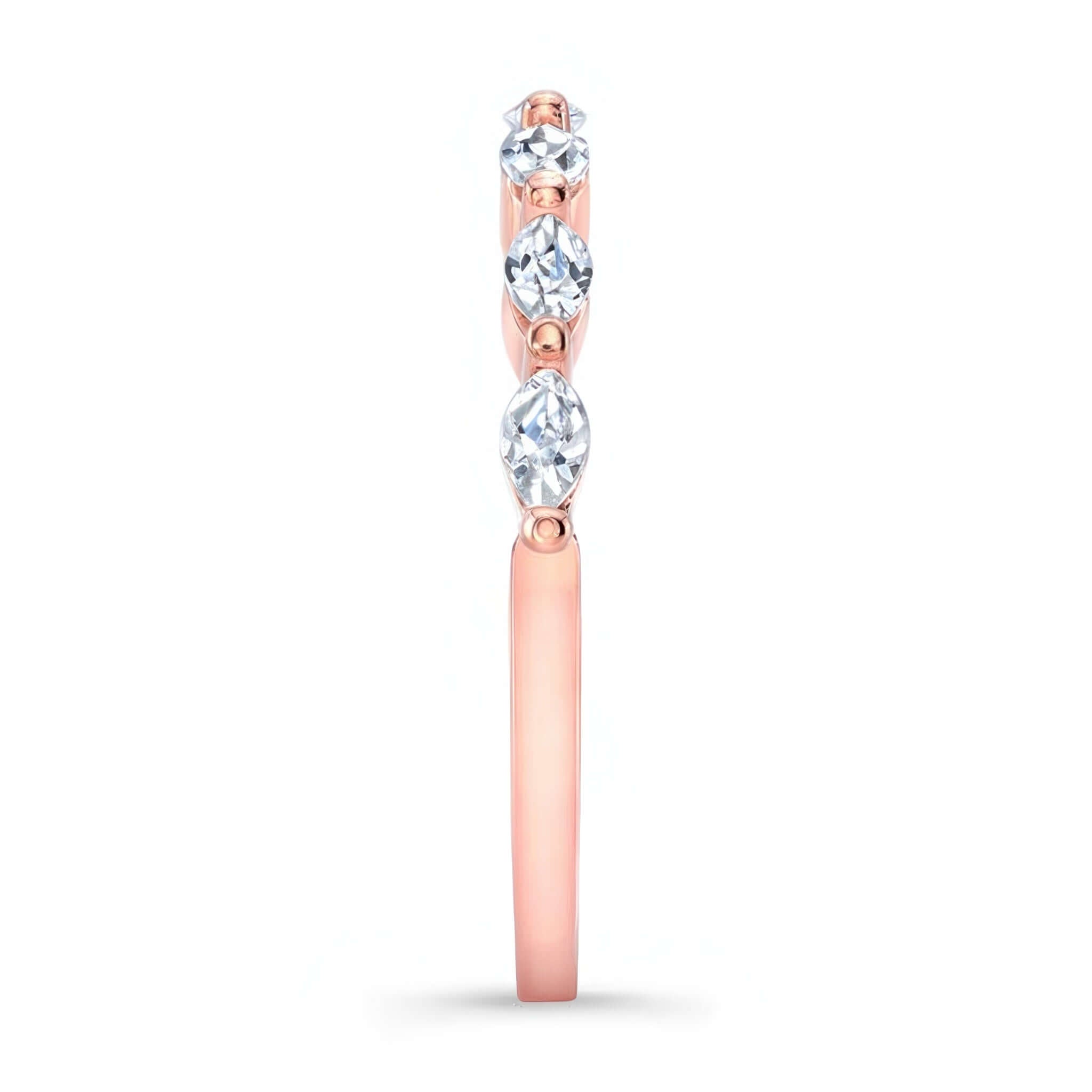 Marquise Wedding Band