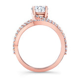 Split Shank Moissanite Bridal Set