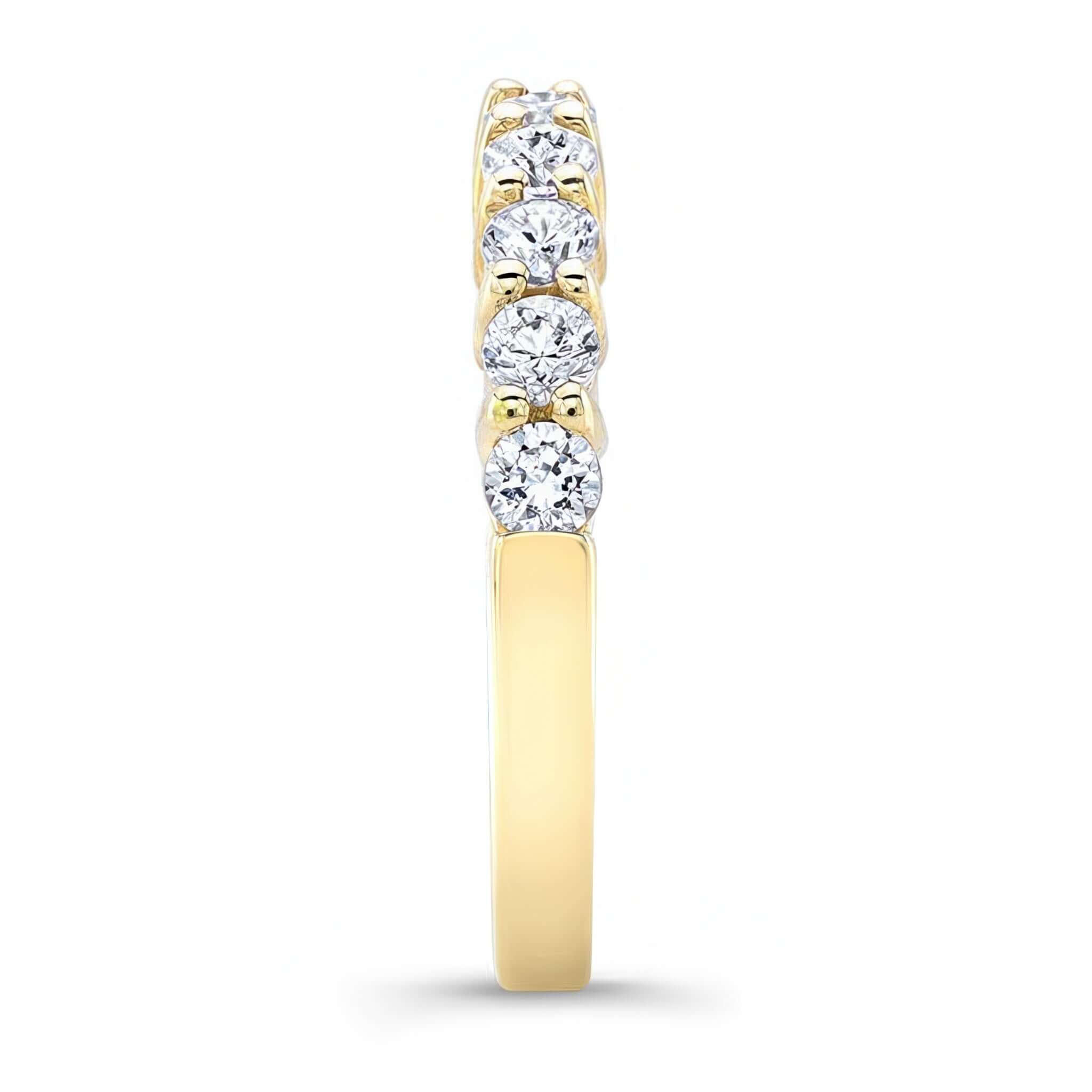 9 Diamond Wedding Band