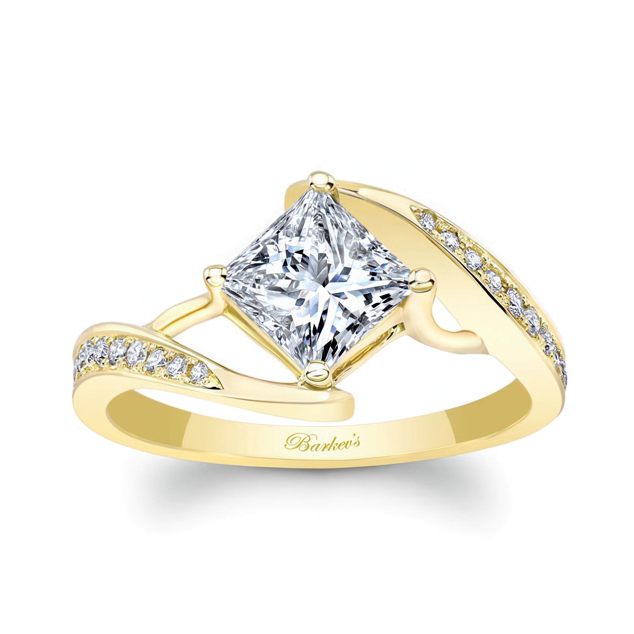 Unique Princess Cut Ring