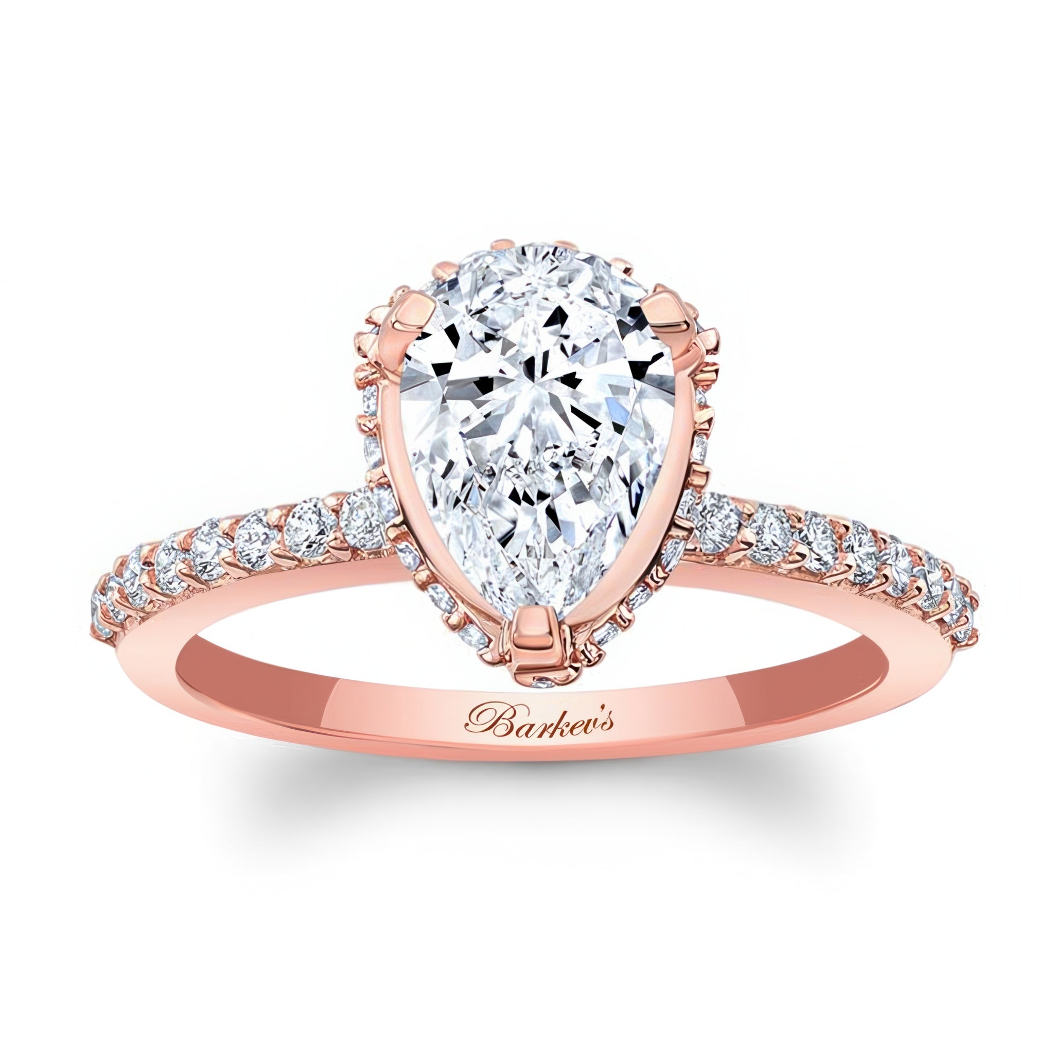 Teardrop Engagement Ring