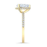 Teardrop Engagement Ring
