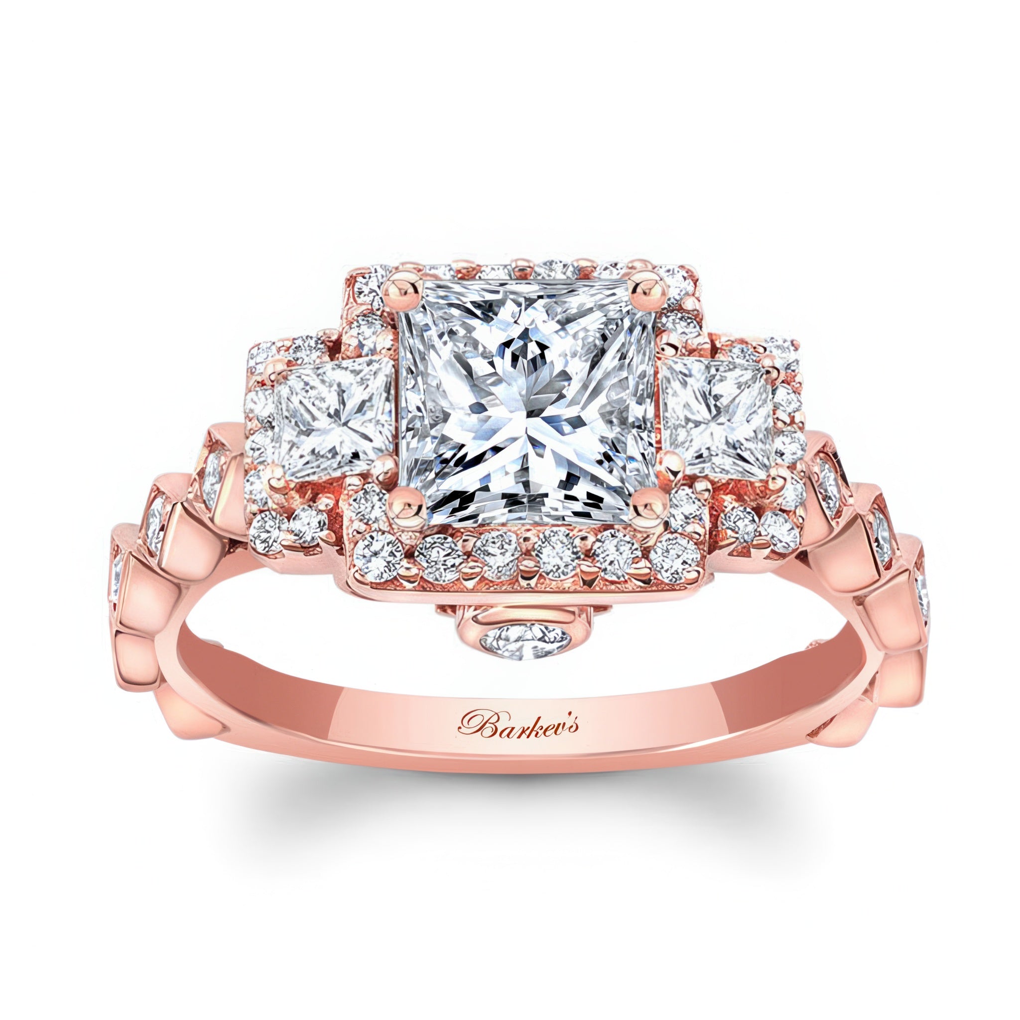 Vintage Three Stone Engagement Ring