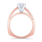 Princess Cut Pave Engagement Ring