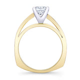 Princess Cut Pave Engagement Ring