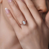Unique Pear Shaped Engagement Ring