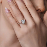 Unique Pear Shaped Engagement Ring