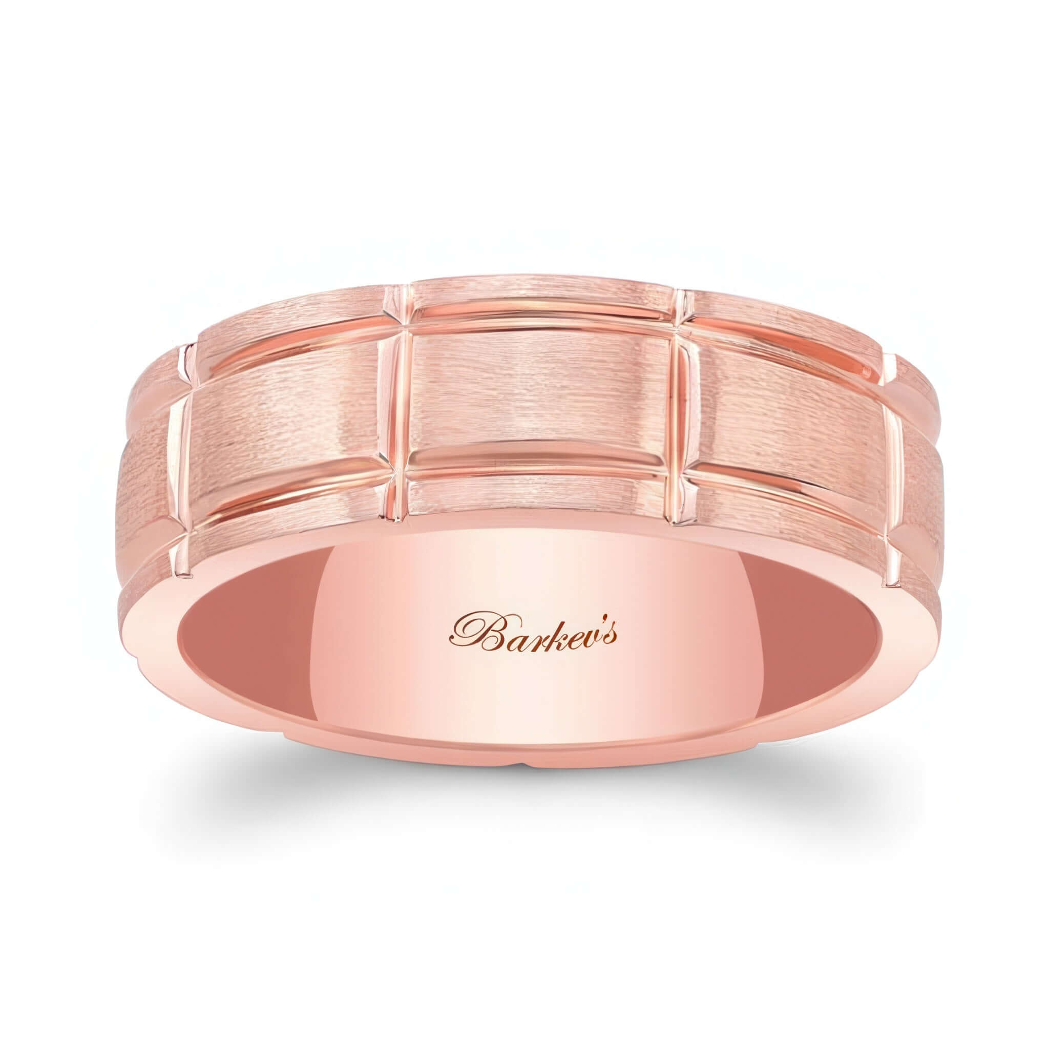 Wide Plain Men's Wedding Band