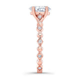 Art Deco Oval Engagement Ring