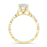 Art Deco Oval Engagement Ring