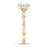 Art Deco Oval Engagement Ring