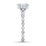 Art Deco Oval Engagement Ring