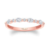 Marquise Diamond Wedding Band