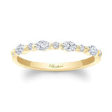 Marquise Diamond Wedding Band