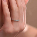 Marquise Diamond Wedding Band