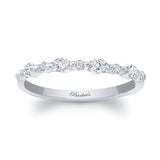Marquise Diamond Wedding Band