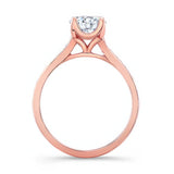 Classic Moissanite Engagement Ring