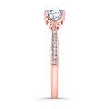 Classic Moissanite Engagement Ring