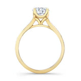 Classic Moissanite Engagement Ring