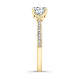 Classic Moissanite Engagement Ring