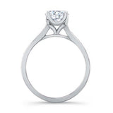Classic Moissanite Engagement Ring