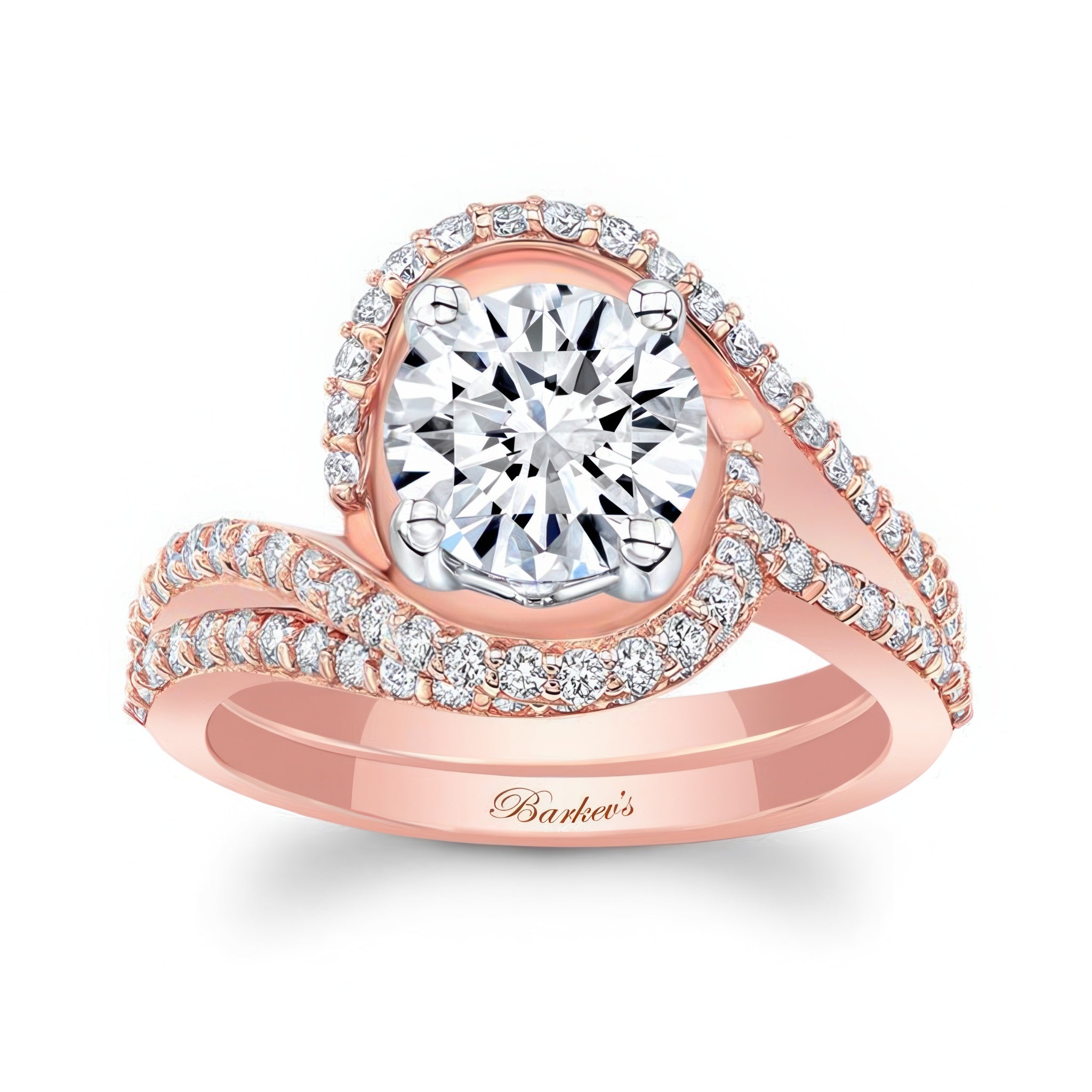 Floating Halo Bridal Set