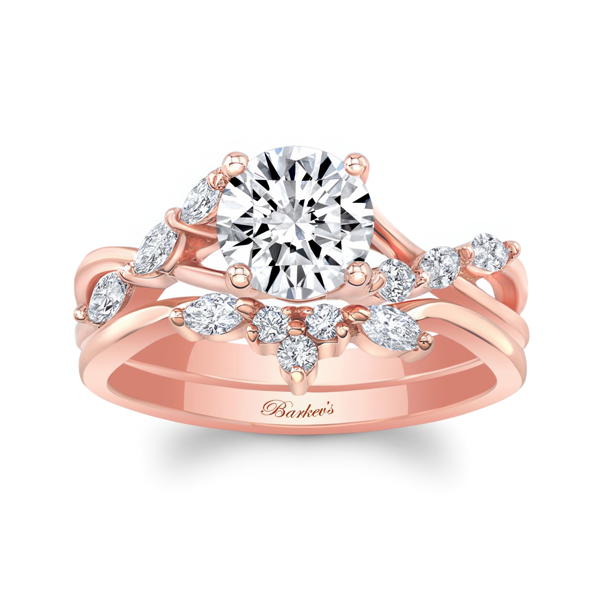 Marquise Accent Wedding Set