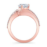 Split Shank Pear Lab Grown Diamond Bridal Set