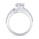 Split Shank Pear Lab Grown Diamond Bridal Set