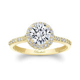 Round Halo Lab Grown Diamond Ring