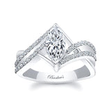 Moissanite Marquise Ring