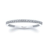 Thin Stackable Diamond Band