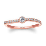 Ava Curved Diamond Promise Ring