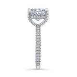 Hidden Halo Lab Grown Diamond Engagement Ring
