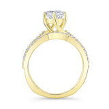 Pear Shaped Twist Bridal Set