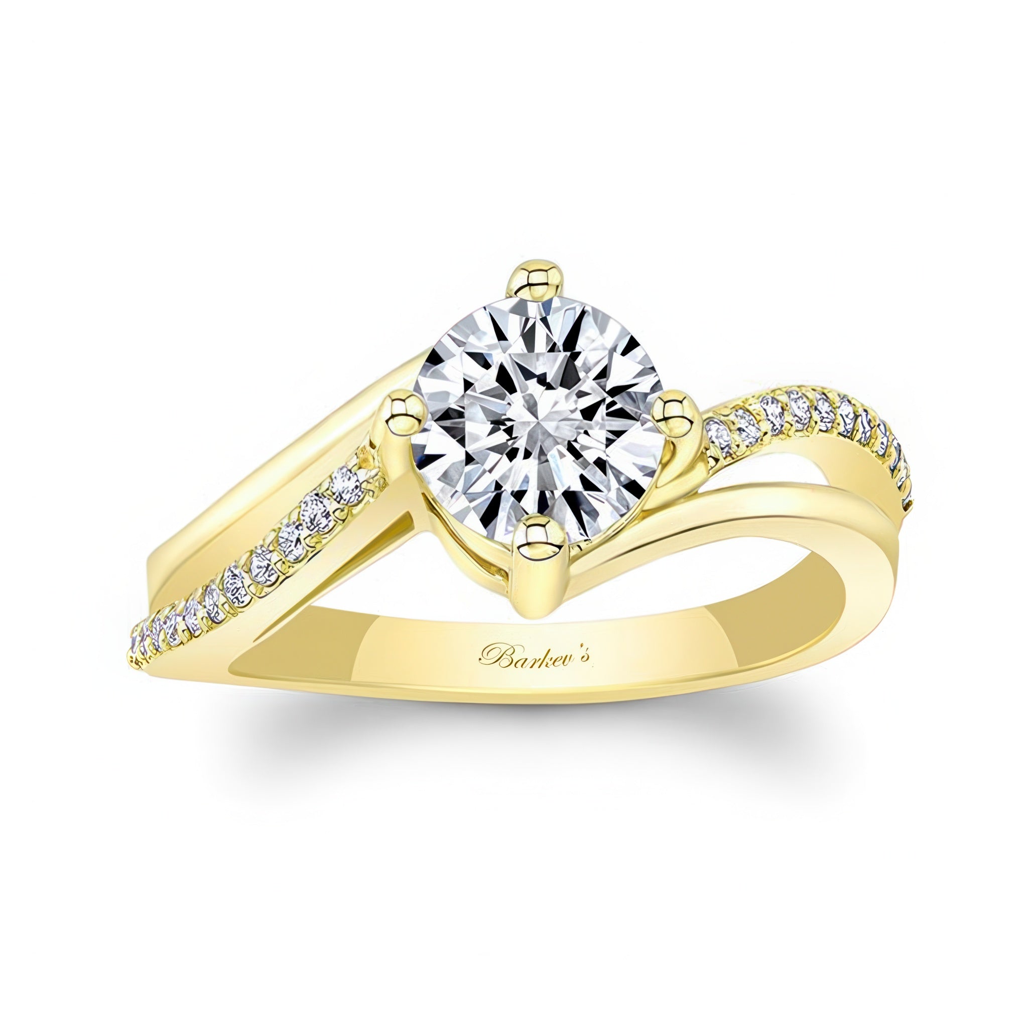 Split Shank Engagement Ring