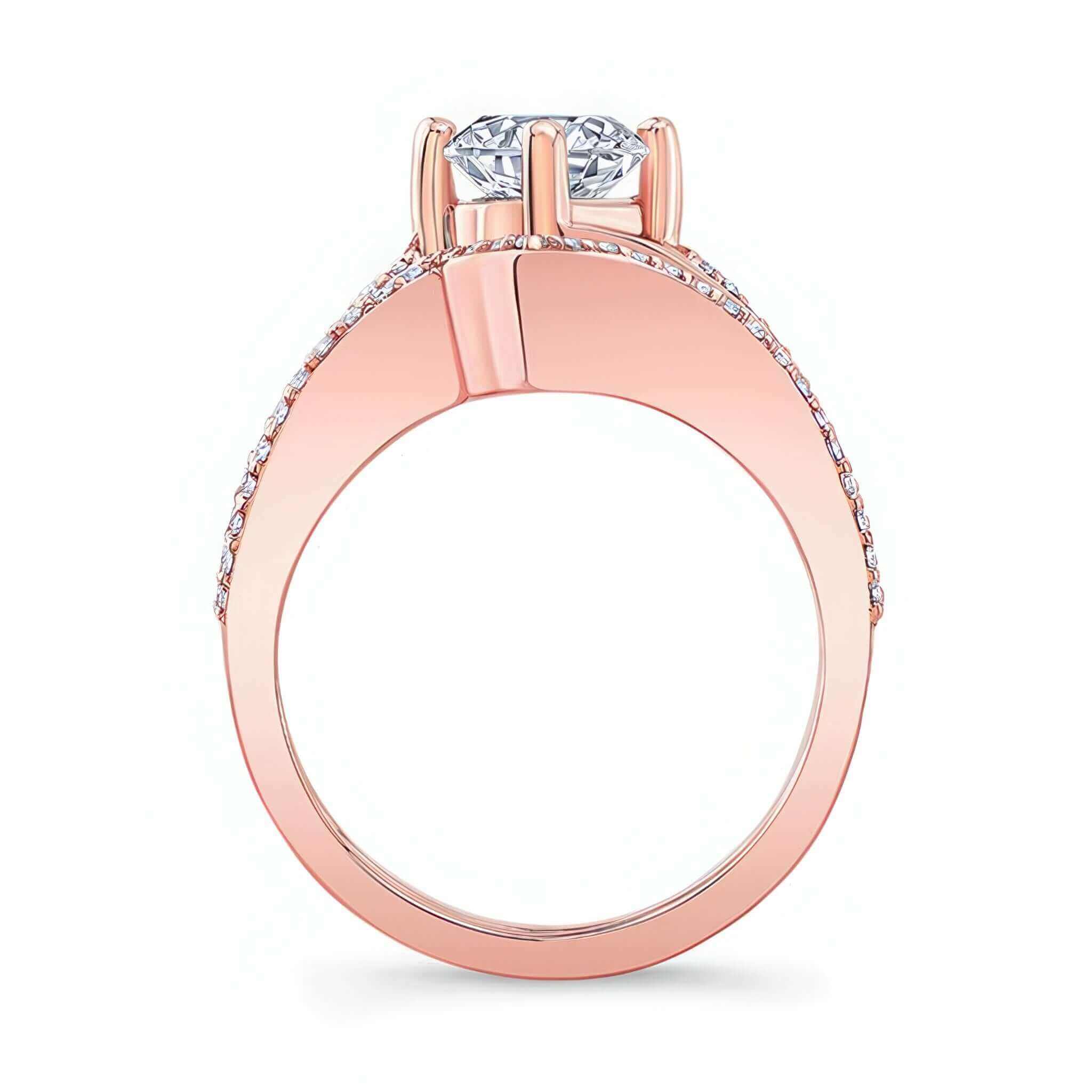 Split Shank Wedding Set