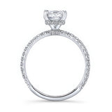 Ella Emerald Cut Diamond Engagement Ring