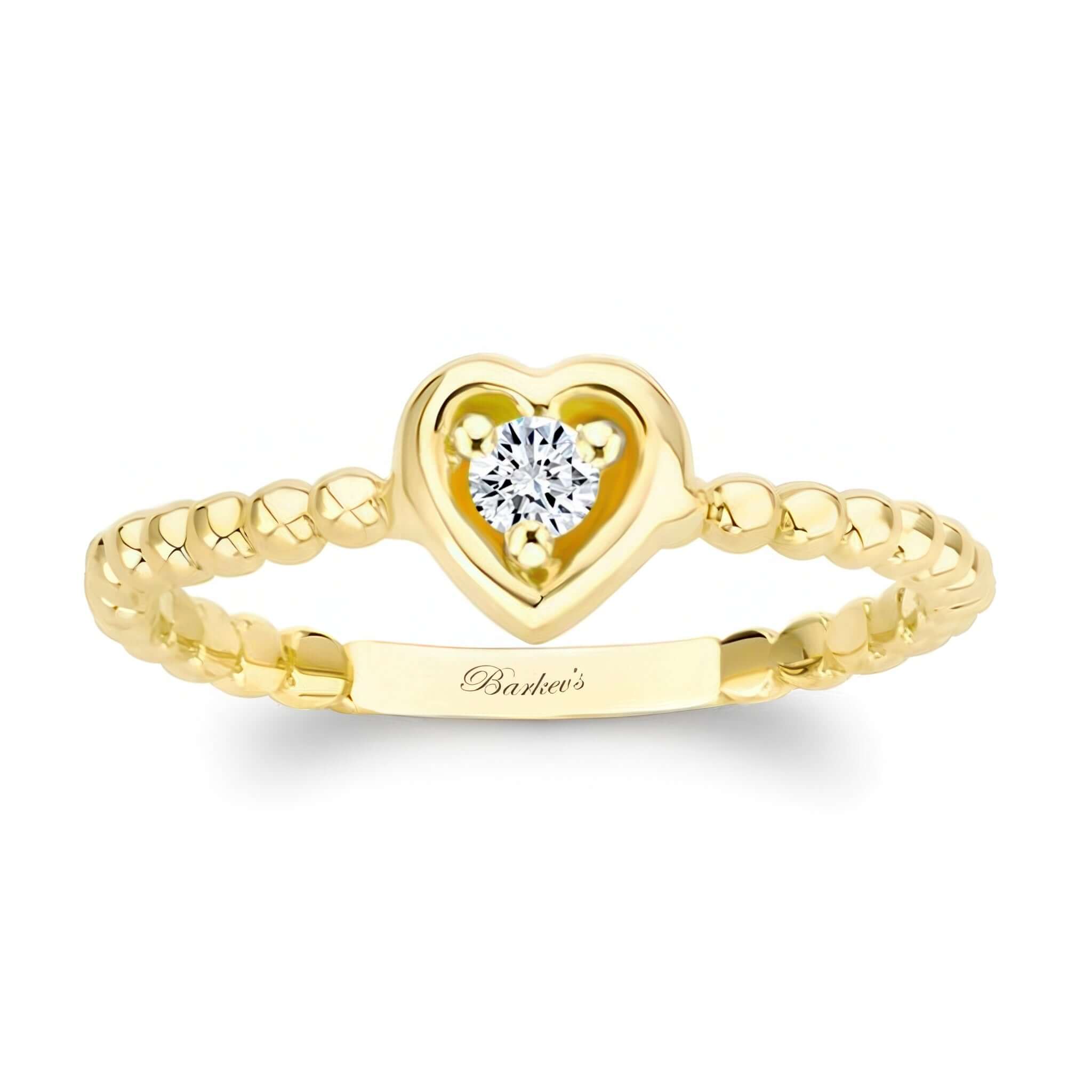 Heart Shape Promise Ring