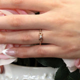 Double Heart Promise Ring