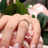 Double Heart Promise Ring