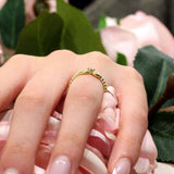 Double Heart Promise Ring